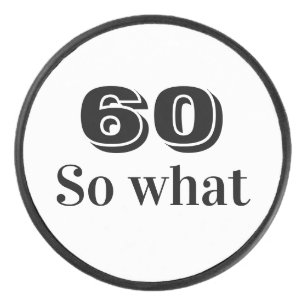 60 so, was Funny Zitat 60. Geburtstag Eishockey Puck
