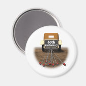 60-tausend-Shirts3 Magnet (Vorderseite/Rückseite)