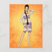 60 transparente Kleidung Postkarte (Vorderseite)