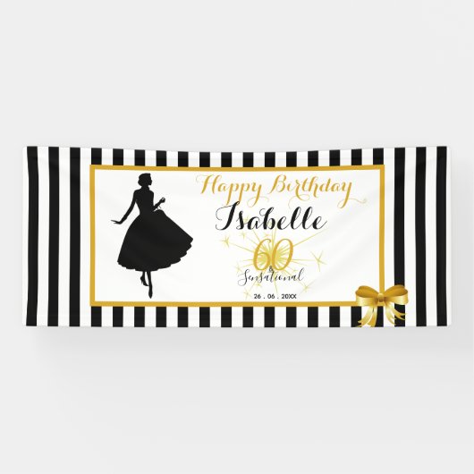 60 u. SENSATIONAL 60. Banner (Horizontal)