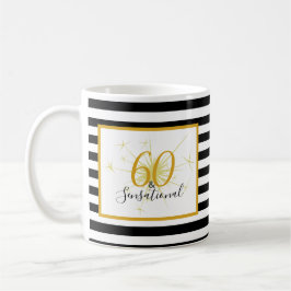 60 u. SENSATIONAL 60. Geburtstags-Geschenk-Tasse Kaffeetasse