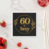 60 und fabelhaft serviette (Beispiel)