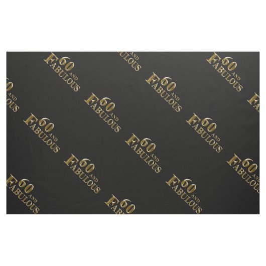 60 und Fabelhaft Stoff (Fat Quarter (45,7 x 55,9 cm))