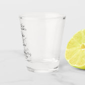 60 und fabelhafte 60. Geburtstagsparty Schnapsglas (Rechts)