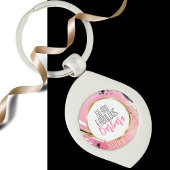 60 und fabelhafte moderne rosa Abstrakte Chic Schlüsselanhänger