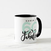 60 und fabelhafte Tasse (VorderseiteRechts)