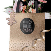 60 und fabulous Gold Glitzer Sparkle Girly 60. Tasche