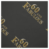 60 und Fabulous Stoff (Muster)