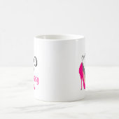 60 und frech 60. Geburtstag Kaffeetasse (Mittel)