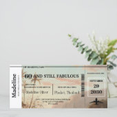 60 und immer noch fabelhafte Tropenpass Geburtstag (Stehend Vorderseite)