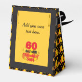 60 und immer noch Smokin heiß | 60. Geburtstag Geschenkschachtel (Rückseite)