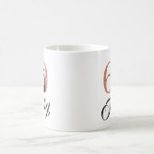 60 und Sassy Copper Glitzer 60. Geburtstag Kaffeetasse (Mittel)