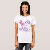 60 und toller Geburtstag T-Shirt (Vorne ganz)