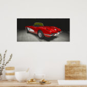 60-VettePoster Poster (Küche)