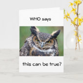 **60.** WAS SAGT DAS IST "WAHR?" KARTE (Gelbe Blume)