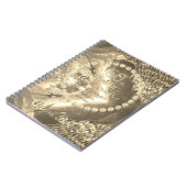 60. Wedding Anniversary Guest Book Chic Diamonds Notizblock (Linke Seite)