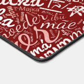 60 Wörter für "Mutter" in verschiedenen Sprachen Schreibtischunterlage (Ecke)