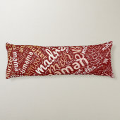 60 Wörter für "Mutter" in verschiedenen Sprachen Seitenschläferkissen (Rückseite)