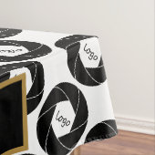60 "x104" Messe Tablecloth Gold Black Tischdecke (Beispiel)