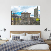 60" x40" Canvas Print Old Kilcullen, Kildare Leinwanddruck (Insitu (Schlafzimmer))
