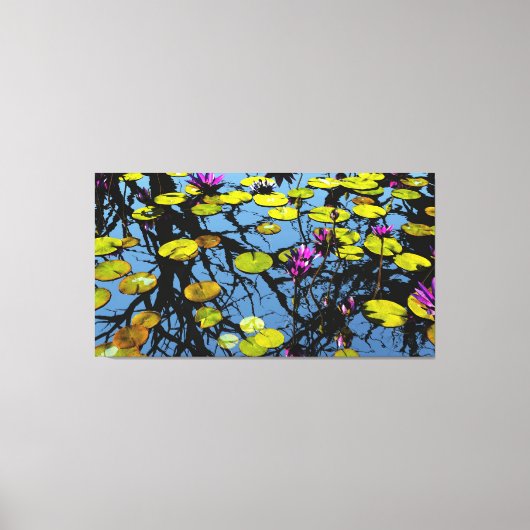 60"x40" Leinwand mit "Calm Waters"-Image (Vorderseite)