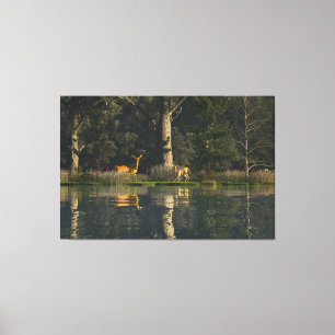 60"x40" Leinwandkunst mit "Erschreckt"-Bild Leinwanddruck