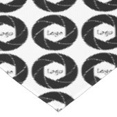 60 "x84" Messe Tablecloth Gold White Tischdecke (Schrägansicht)