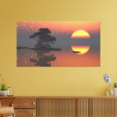 60" x 40" Canvas Art with "Dayspring" image Leinwanddruck (Insitu (Wohnzimmer))