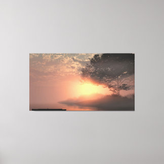 60" x 40" Canvas Art with "Misty" image Leinwanddruck