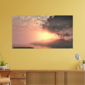 60" x 40" Canvas Art with "Misty" image Leinwanddruck (Insitu (Wohnzimmer))