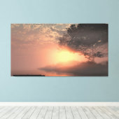 60" x 40" Canvas Art with "Misty" image Leinwanddruck (Insitu (Holzboden))