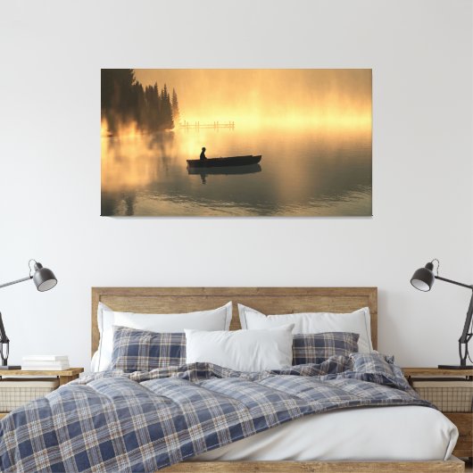 60" x 40" Canvas Art with "Quiet Time" image Leinwanddruck (Insitu (Schlafzimmer))