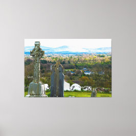 60 x 40 Canvas Print Graveyard Old Kilcullen Leinwanddruck
