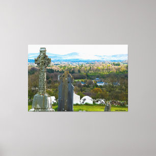 60 x 40 Canvas Print Graveyard Old Kilcullen Leinwanddruck