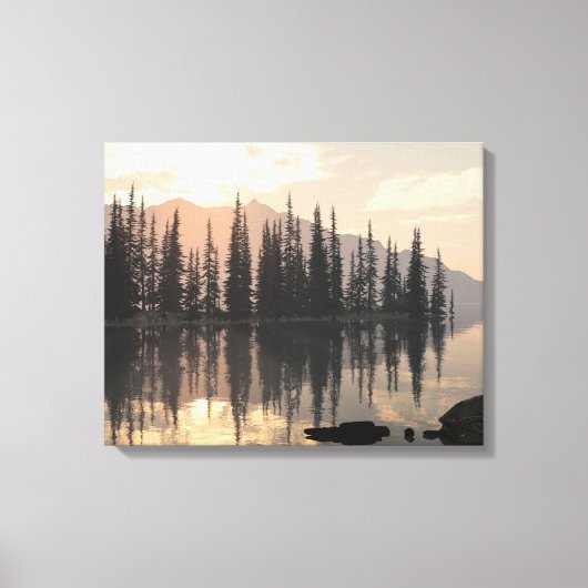 60" x 40" Leinwand art w' "Glorious Morning" image (Vorderseite)