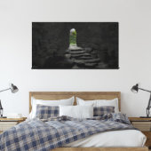 60" x 40" Leinwand Art w'Gateway to 2024 (Insitu (Schlafzimmer))