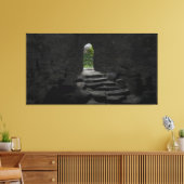 60" x 40" Leinwand Art w'Gateway to 2024 (Insitu (Wohnzimmer))