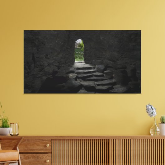 60" x 40" Leinwand Art w'Gateway to 2024 (Insitu (Wohnzimmer))