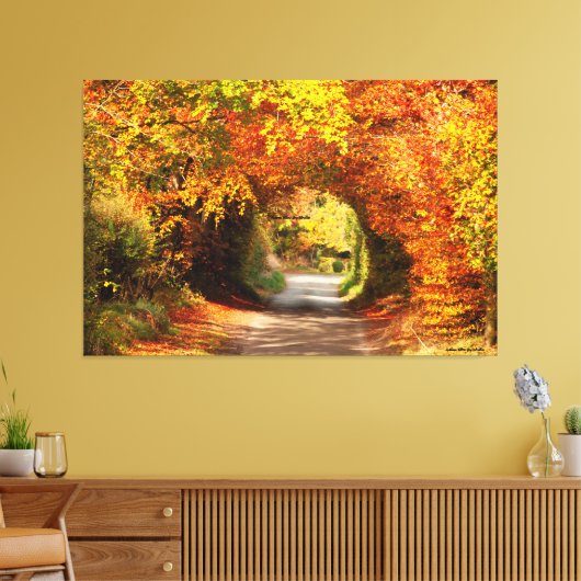 60" x 40" Leinwand Gelber Bog Kilcullen (Insitu (Wohnzimmer))