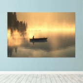 60" x 40" Leinwand mit "Ruhezeit"-Bild (Insitu (Holzboden))