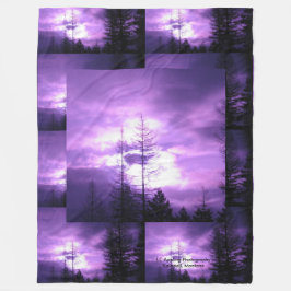 60 x 80 Lila Sky Fleece Blanket