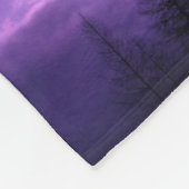 60 x 80 Lila Sky Fleece Blanket (Ecke)