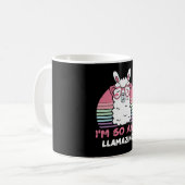 60 Year Old Bday Llamazing 60th Birthday Llama Kaffeetasse (Vorderseite Links)