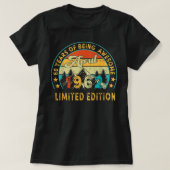 60 Year Old Ohrts April 1962 Limited Edition 60th T-Shirt (Design vorne)