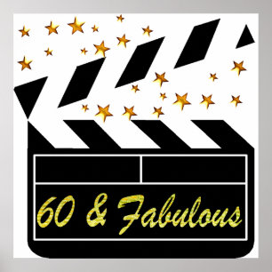60 YR ALTER FILMSTAR POSTER
