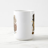 60 & zeitlos - Steampunk-Feier Kaffeetasse (Mittel)