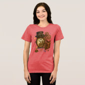 60 & zeitlos - Steampunk-Feier Tri-Blend Shirt (Vorderseite voll)