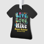 60er 70er HIKER, NATIONALER PARK RETRO Ornament (Vorderseite)