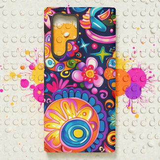 60er 70er Hippy Hippie Psychedelisch Samsung Galaxy Hülle