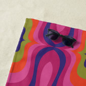60er 70er Mod Retro-Muster s Strandtuch (Beispiel)
